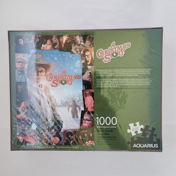 Christmas Story 1000 count puzzle NEW IN BOX - Picture 2 of 2